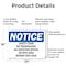 Signmission Safety Zone No Trespassing No Shooting Within OSHA Notice Sign, Aluminum, 24in W x 18in L, 2PK OS-2PACK-NS-A-1824-L-18230 - alternate 5